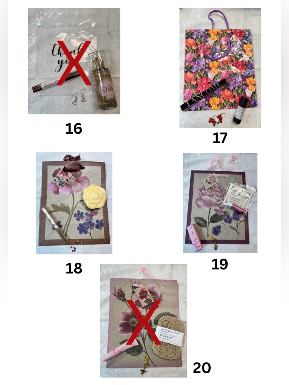 Gift Bag Bundles - Lovely Lip Products, Earrings/Charm, Self-Care Fun-Tastic! - Picture 5 of 8